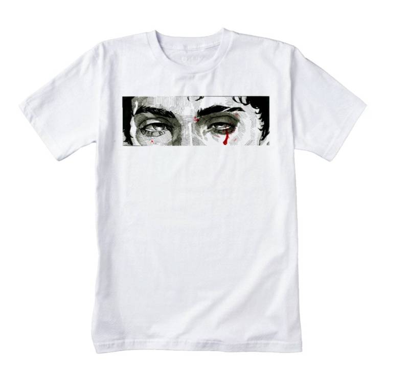 Blutigen Auge T-Shirt von SebyArtShop