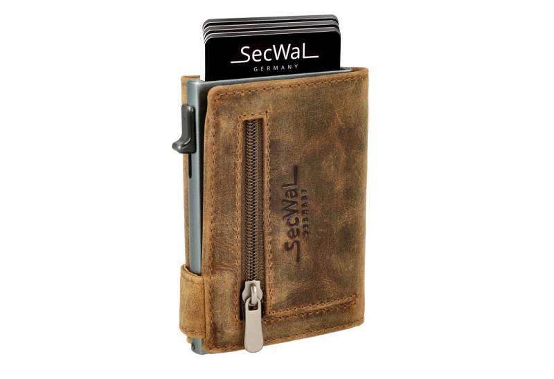 SecWal Geldbörse, Kartenetui mit Münzfach Reißverschluß, Slim Wallet, RFID Schutz, Geldbeutel klein, für Herren und Damen SecWal Geldbörse, Kartenetui mit Münzfach Reißverschluß, Slim Wallet, RFID Schutz, Geldbeutel klein, für Herren und Damen von SecWal