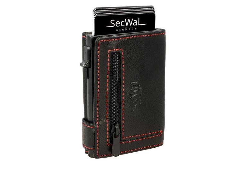 SecWal Geldbörse, Kartenetui mit Münzfach Reißverschluß, Slim Wallet, RFID Schutz, Geldbeutel klein, für Herren und Damen SecWal Geldbörse, Kartenetui mit Münzfach Reißverschluß, Slim Wallet, RFID Schutz, Geldbeutel klein, für Herren und Damen von SecWal