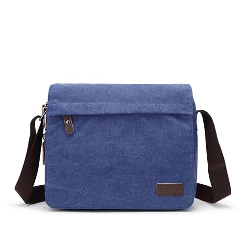 Sechunk Kleine Umhängetasche aus Segeltuch im Vintage-Stil von Sechunk