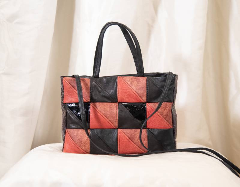 Mini Patchwork Handtasche von SecondAssembly