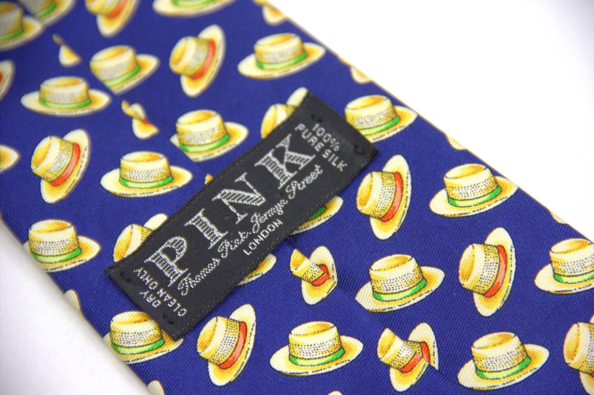 Thomas Rosa Seide Krawatte Mit Hut Druck Motiv von SecondFirst