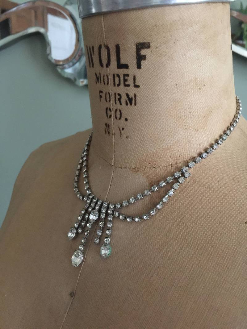 Vintage Strass-Halskette von SecondSymphony