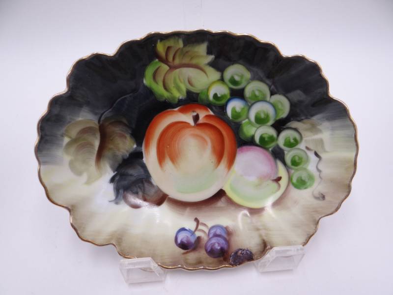 1950Er Jahren Malte Lefton Hand Schmuck Oder Ring Dish Nuss Süßigkeiten von SecondWindShop