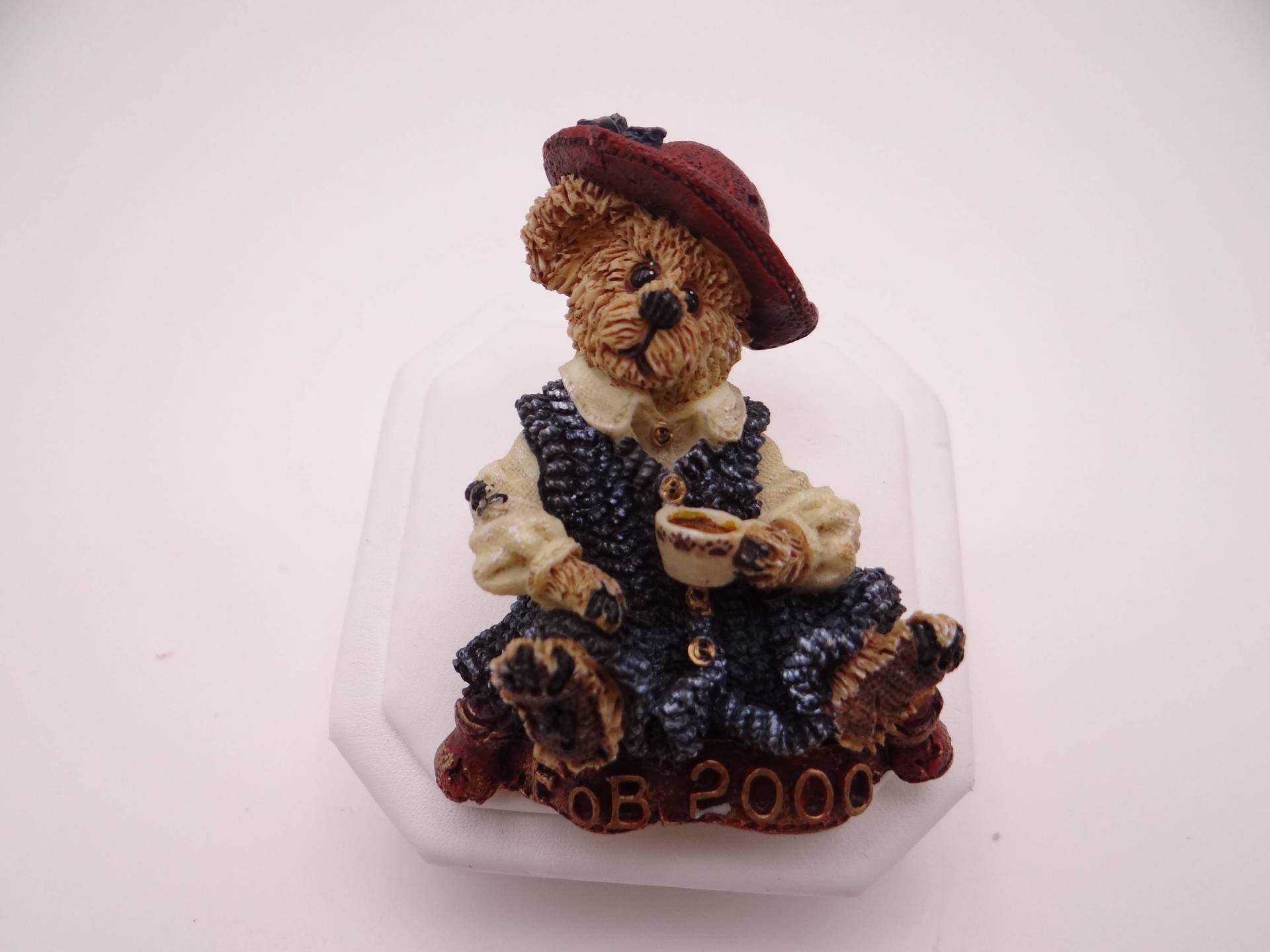 Jahrgang Boyds Bär Fob 2000 Brosche Pin - Blick Auf Das Gesicht Dieser Süße Mit Kaffee-Brosche Geschenk Für Sie von SecondWindShop