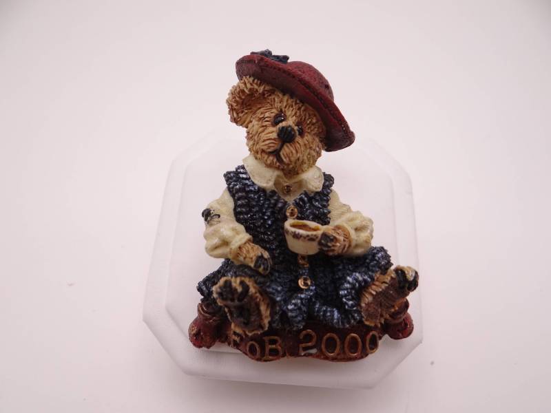 Jahrgang Boyds Bär Fob 2000 Brosche Pin - Blick Auf Das Gesicht Dieser Süße Mit Kaffee-Brosche Geschenk Für Sie von SecondWindShop