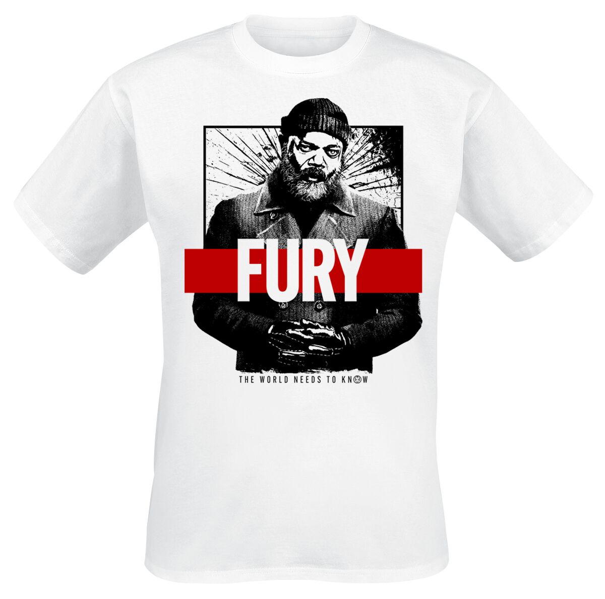 Secret Invasion - Marvel T-Shirt - Fury - S bis 3XL - für Männer - Größe L - weiß  - Lizenzierter Fanartikel von Secret Invasion