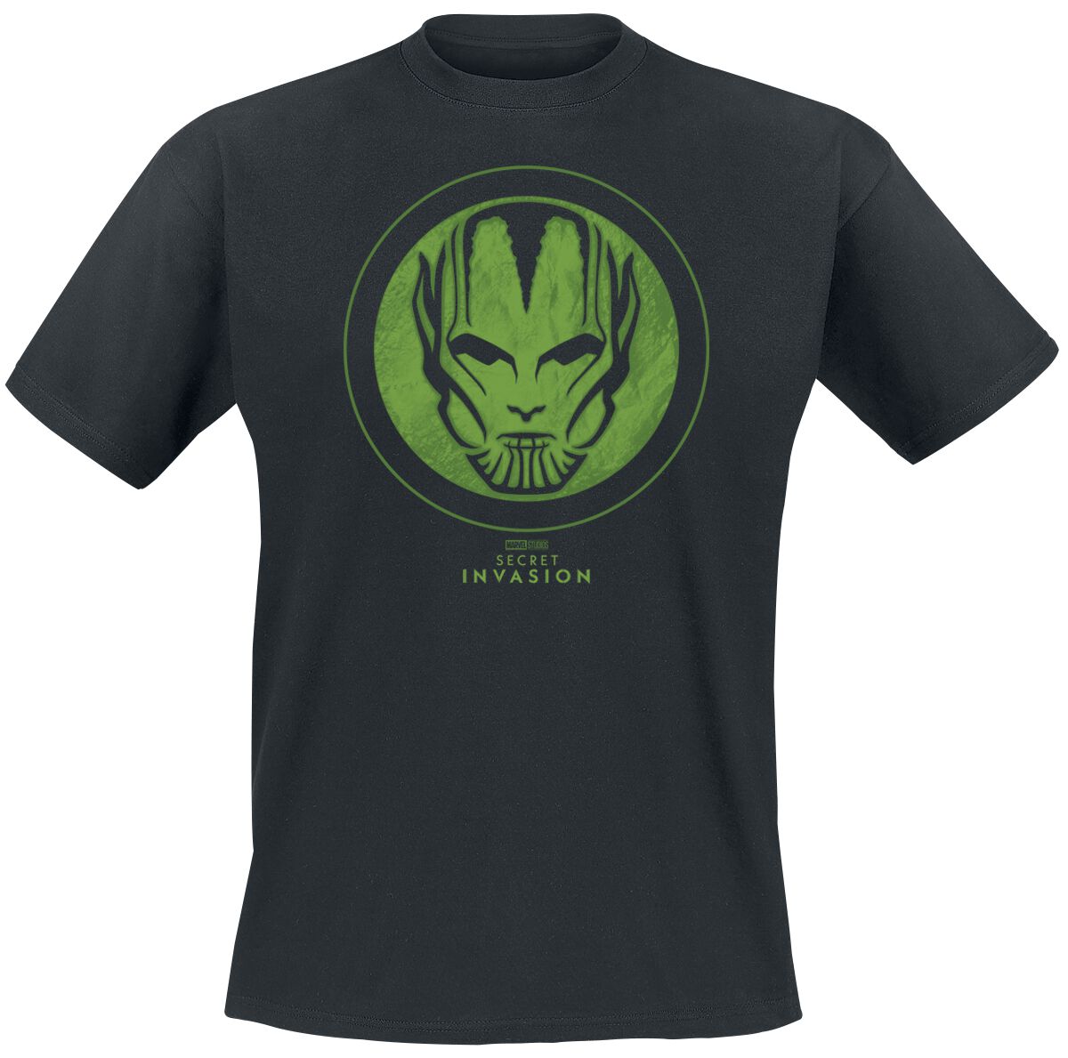 Secret Invasion Skrull Logo T-Shirt schwarz in L von Secret Invasion