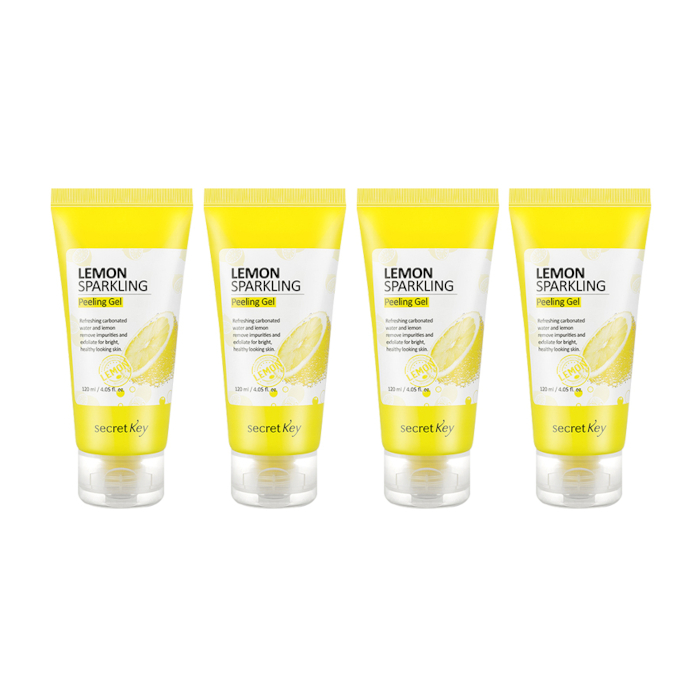 Secret Key - Lemon Sparkling Peeling Gel (4er) Set von Secret Key
