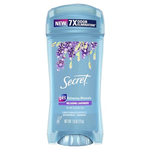 Secret Fresh Clear Gel and Deodorant for Women Clear Gel, Refreshing Lavender, 2.6 oz von Secret