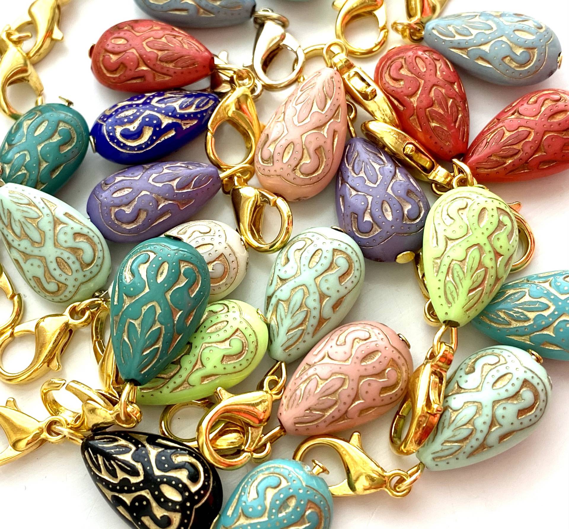 1 Goldfarbener Tropfen Charm Anhänger Maschenmarkierer, Pullover Anhänger Oder 1 Goldfarbener Tropfen Charm Anhänger Maschenmarkierer, Pullover Anhänger Oder von SecretGardenByLaura