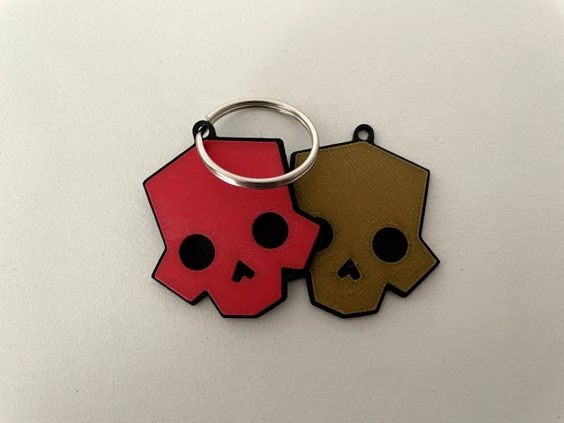 Helldivers 2 Schlüsselanhänger - in Verschiedene Farben Geschenkidee Für Gaming Fans "Say Hello To Democracy" von SecretPrintsStudio