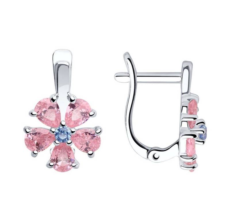 Secretforyou Creolen-Set Ohrringe Kinderschmuck Silber Zirkonia Echtschmuck von Secretforyou