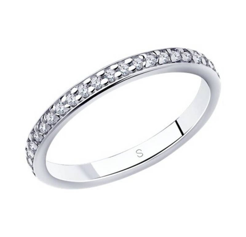 Secretforyou Fingerring Ring Fingerring 925 Silber Zirkonia Steine Echtschmuck von Secretforyou
