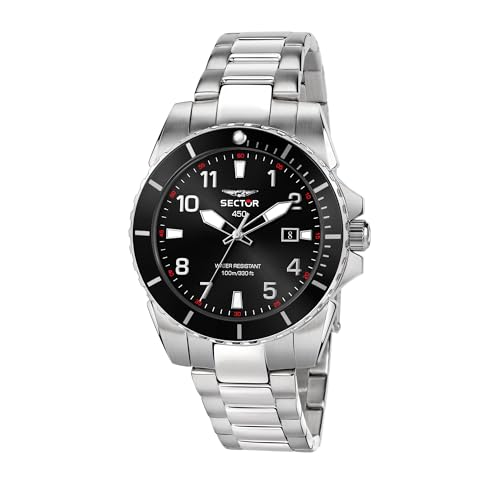 Sector No Limits 450 Herrenuhr, Uhrzeit und Datum, analog 43 mm Sector No Limits 450 Herrenuhr, Uhrzeit und Datum, analog 43 mm von Sector