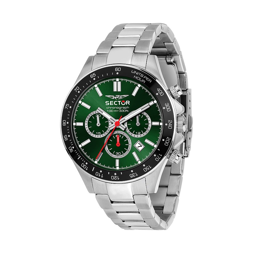 Sector Chronograph 230 R3273661048 Edelstahl, Aluminium von Sector