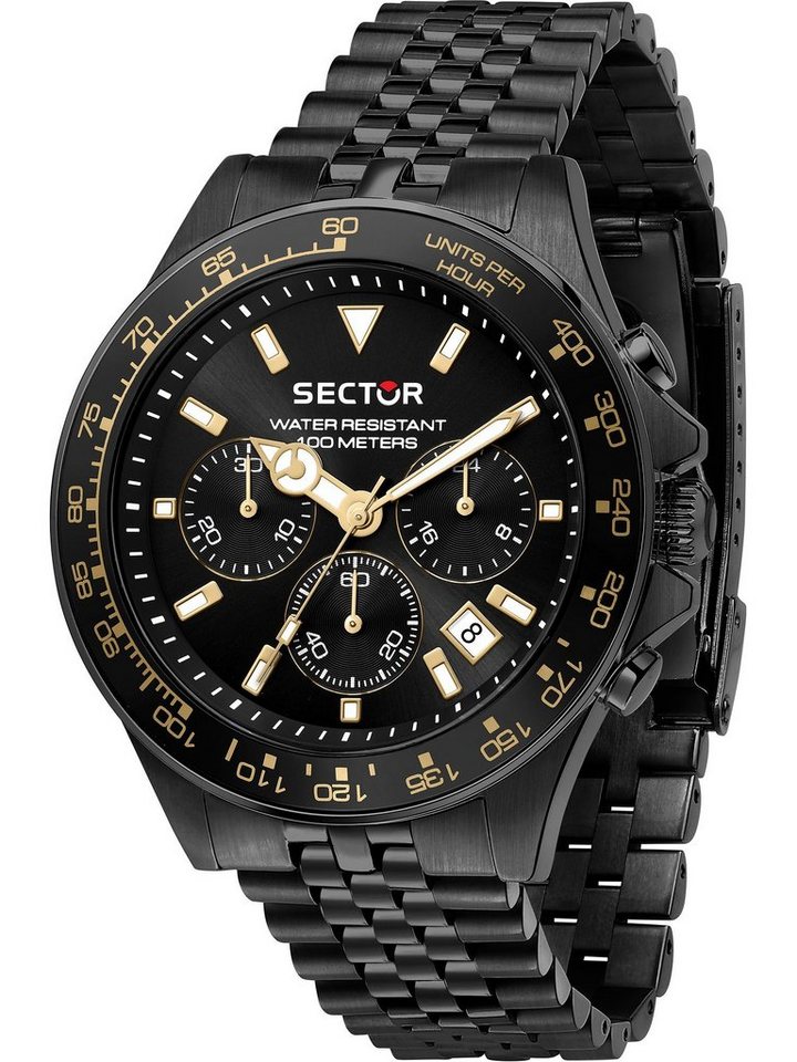 Sector Chronograph Sector Herren-Uhren Analog Quarz von Sector