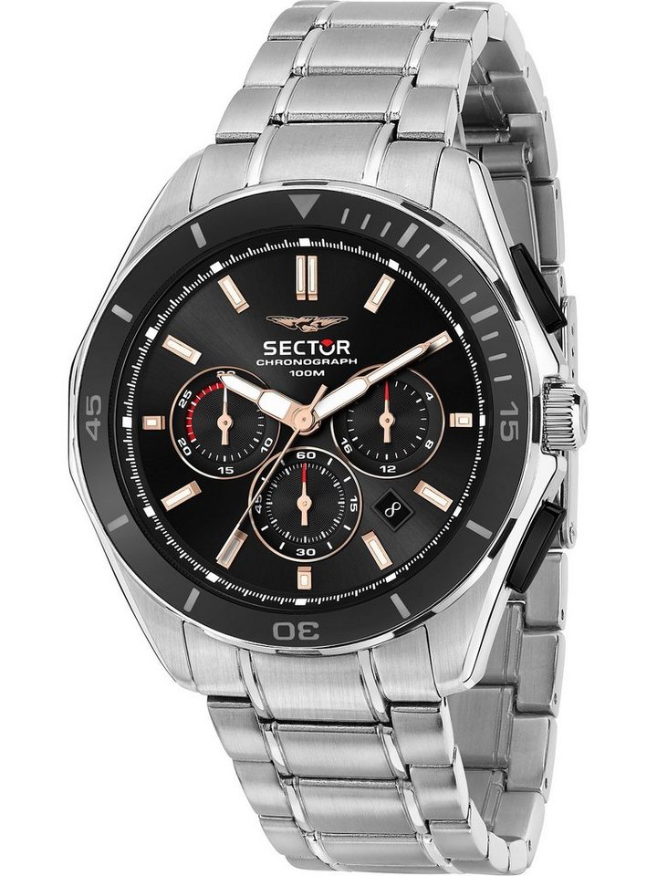 Sector Chronograph Sector Herren-Uhren Analog Quarz von Sector