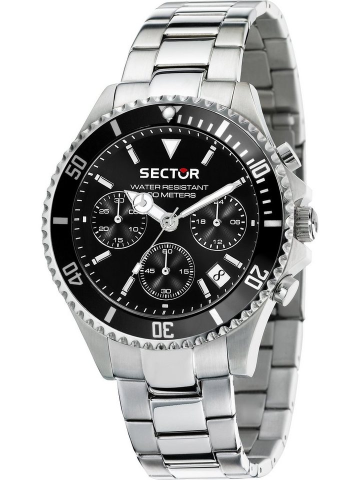 Sector Chronograph Sector Herren-Uhren Analog Quarz von Sector