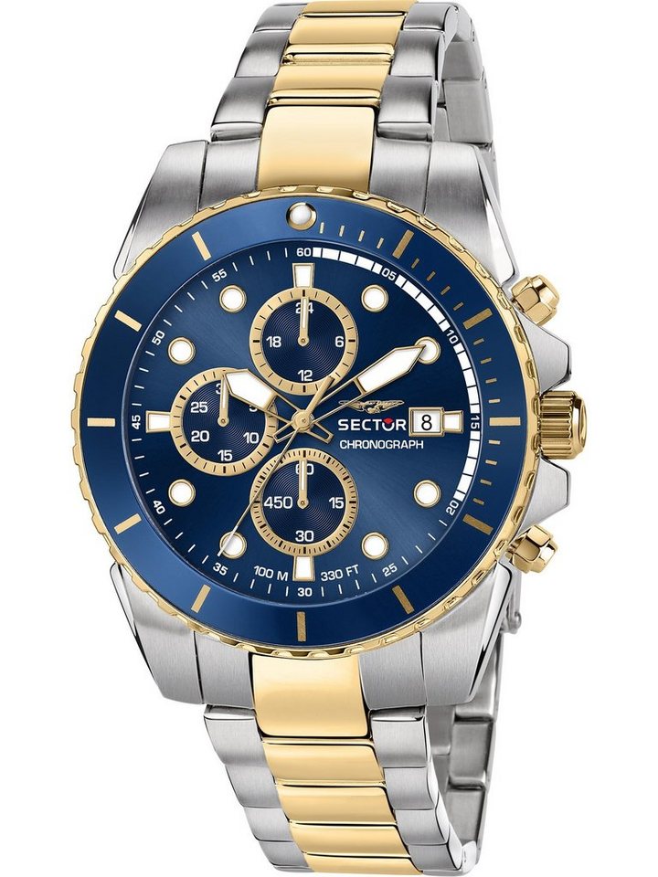 Sector Chronograph Sector Herren-Uhren Analog Quarz von Sector