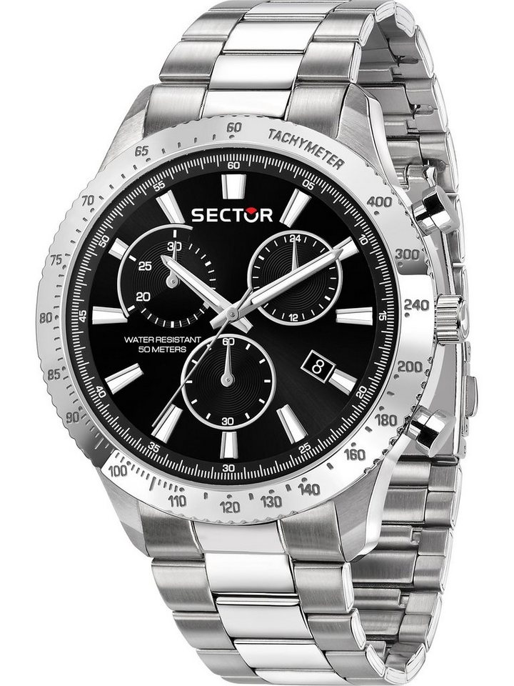 Sector Chronograph Sector Herren-Uhren Analog Quarz von Sector