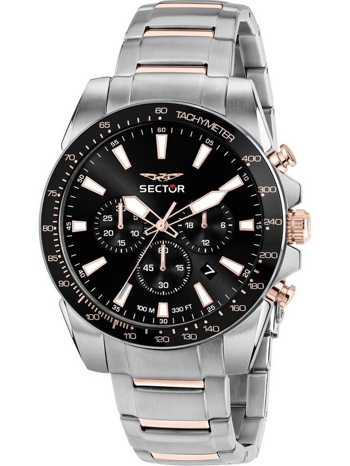 Sector Chronograph Sector Herren-Uhren Analog Quarz von Sector