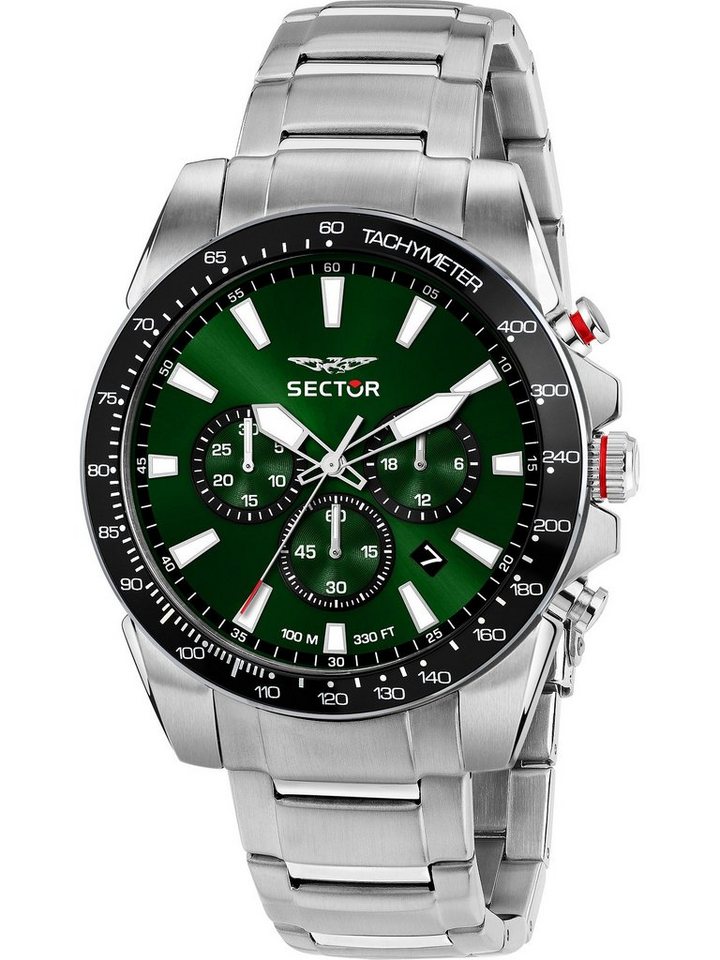 Sector Chronograph Sector Herren-Uhren Analog Quarz von Sector