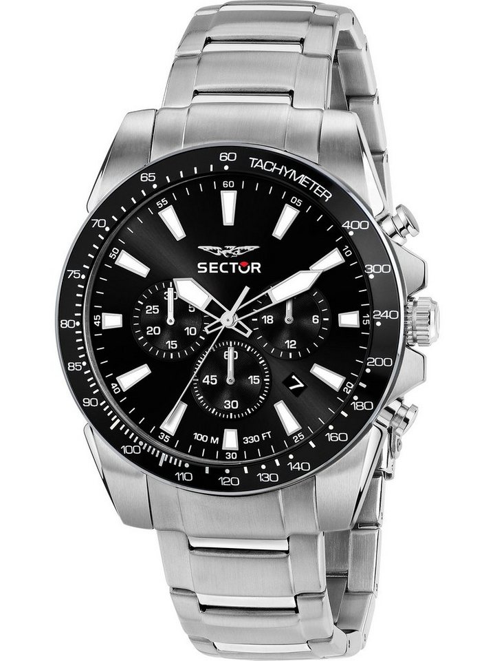 Sector Chronograph Sector Herren-Uhren Analog Quarz von Sector