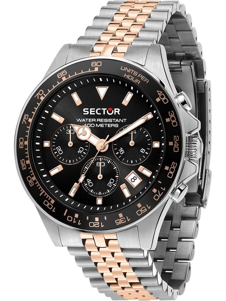Sector Chronograph Sector Herren-Uhren Analog Quarz von Sector