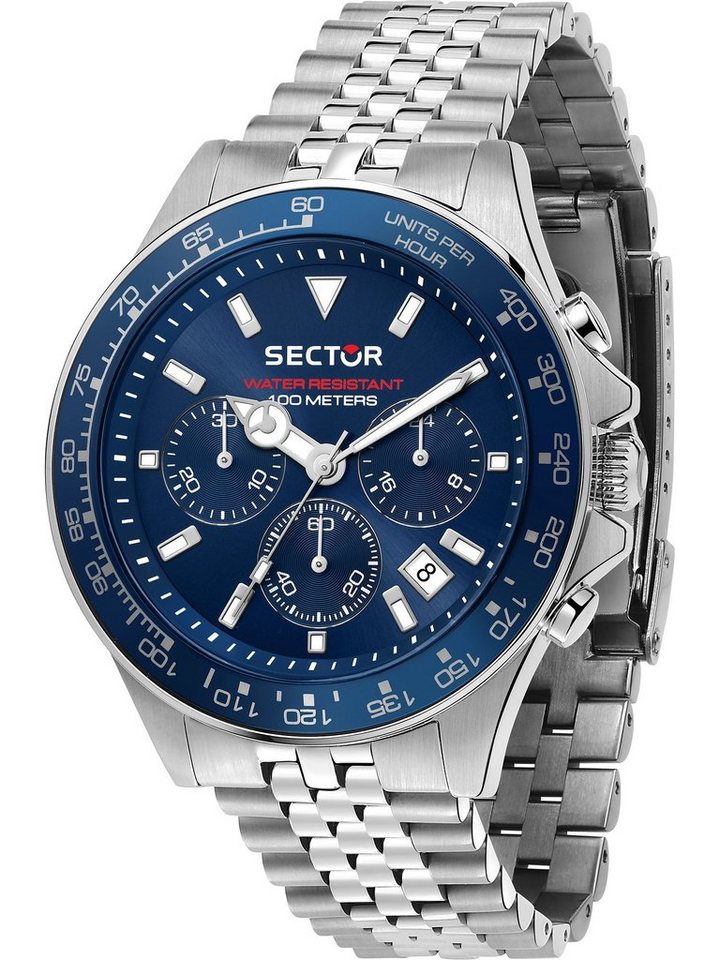 Sector Chronograph Sector Herren-Uhren Analog Quarz von Sector