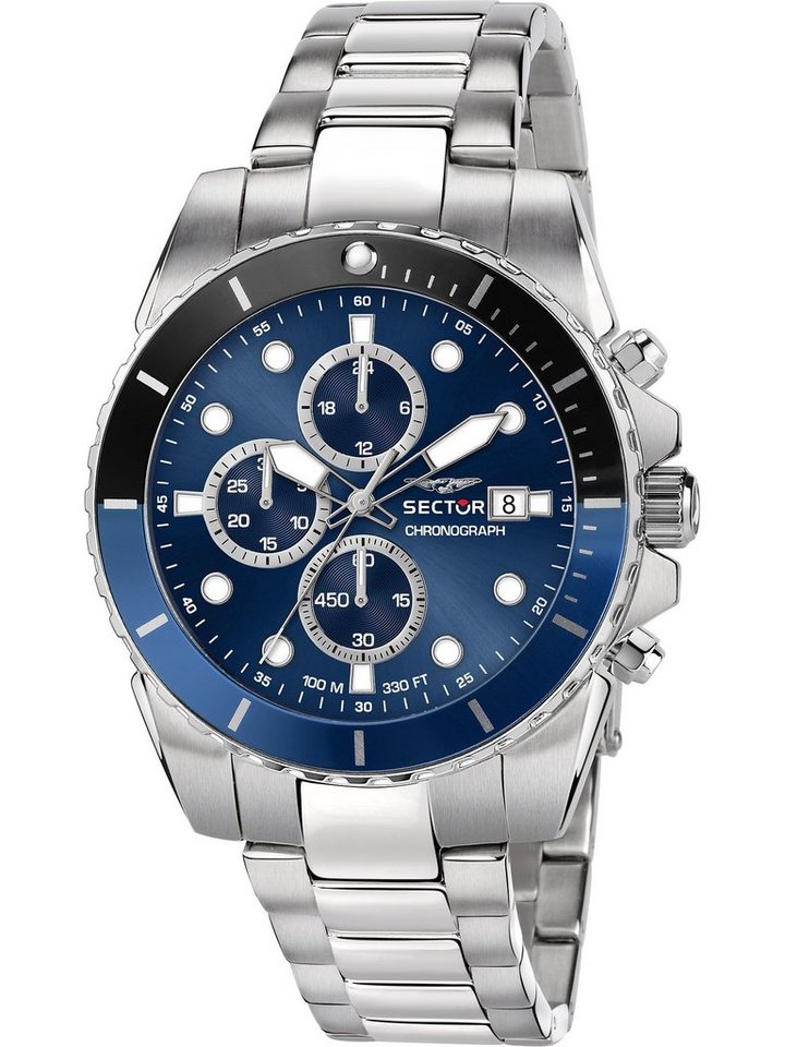 Sector Chronograph Sector Herren-Uhren Analog Quarz von Sector