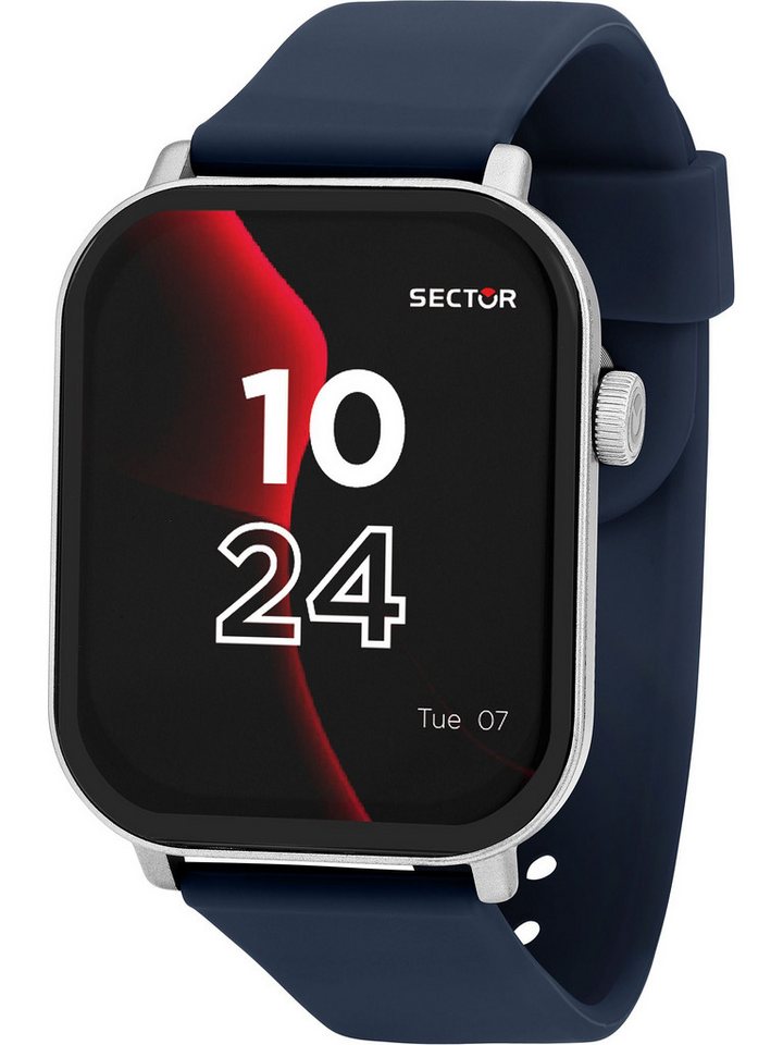 Sector Digitaluhr Sector Herren-Smartwatch Digital Akku von Sector