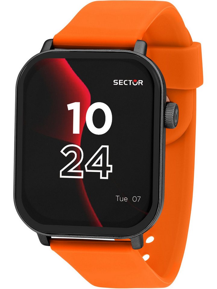 Sector Digitaluhr Sector Herren-Smartwatch Digital Akku von Sector