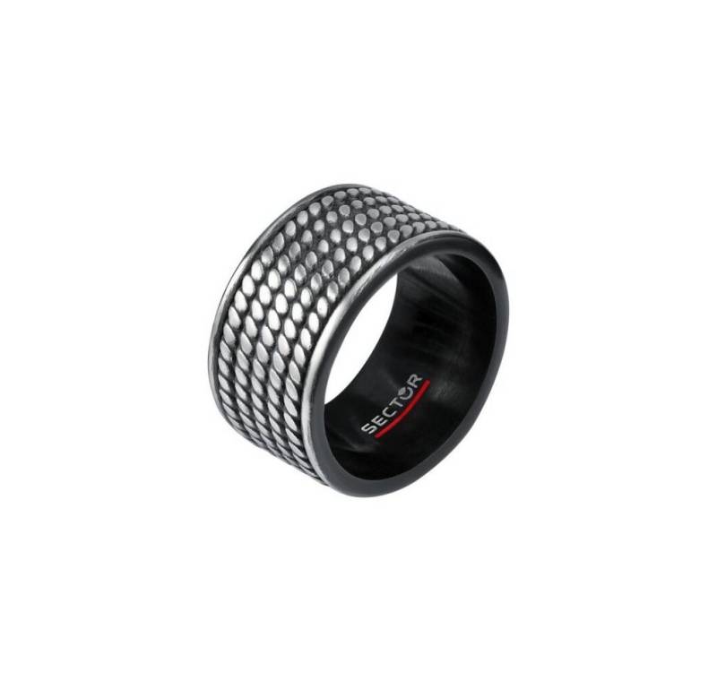 Sector Fingerring Výrazný ocelový prsten Row SACX14 - Circuit: 63 mm von Sector