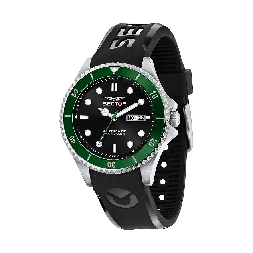 Sector Herrenuhr 230 R3221161004 Edelstahl, Keramik von Sector