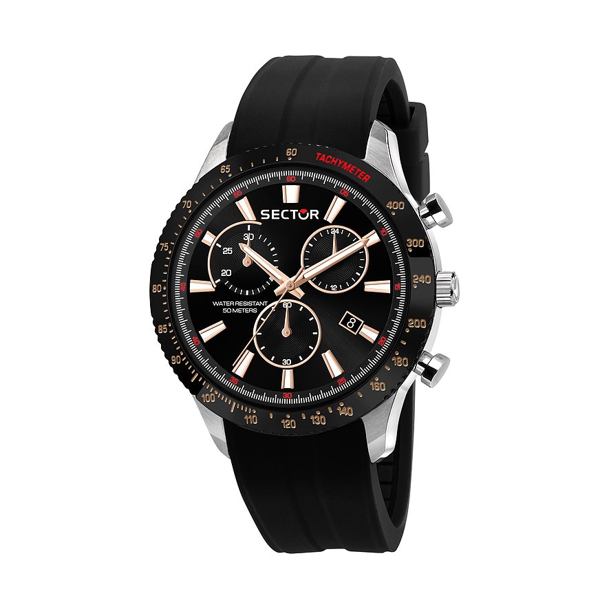 Sector Herrenuhr 270 R3271778001 Edelstahl, Edelstahl von Sector