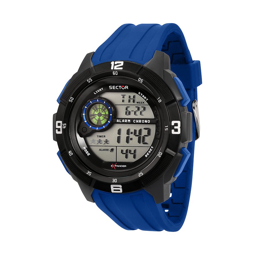 Sector Herrenuhr Ex-04 R3251535002 Kunststoff, Kunststoff von Sector