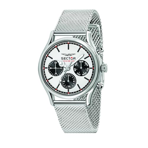 Sector No Limits Herren Analog Quartz Uhr mit Stainless Steel Armband R3253517008 von Sector