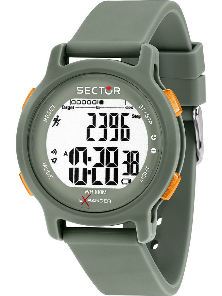Sector Quarzuhr Sector Herren-Uhren Digital Akku von Sector