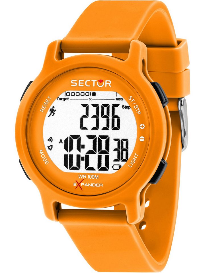 Sector Quarzuhr Sector Herren-Uhren Digital Akku von Sector