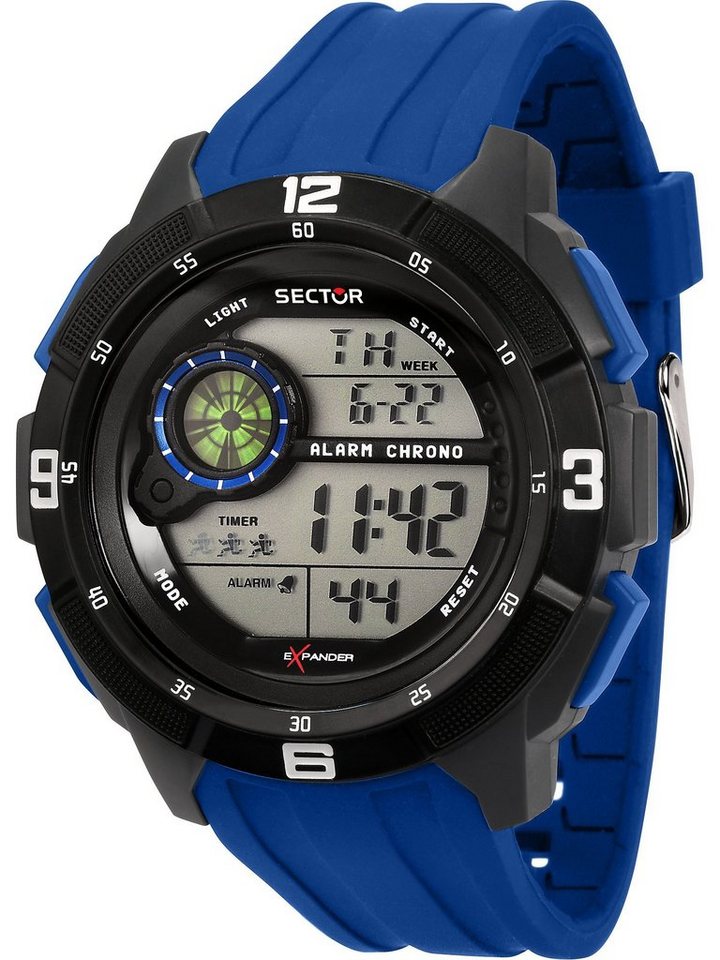 Sector Quarzuhr Sector Herren-Uhren Digital Quarz von Sector