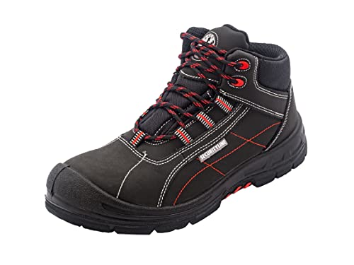 Security Line Herren Buteo S3 Ci SRC Feuerwehr-und Sicherheitsschuhe, Schwarz, 36 EU von Security Line