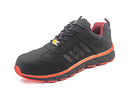 Security Line Herren Rubi Fire and Safety Shoe, Schwarz, 35 EU von Security Line