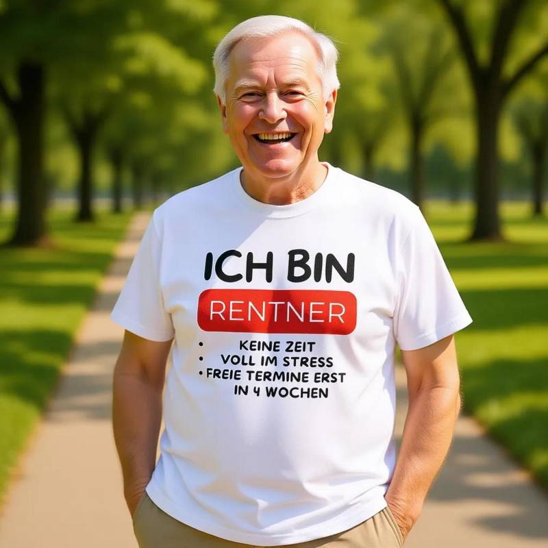 Ich Bin Rentner - Lustiges Stress T-Shirt Für Ruheständler Ich Bin Rentner - Lustiges Stress T-Shirt Für Ruheständler von SedadadoFunGifts