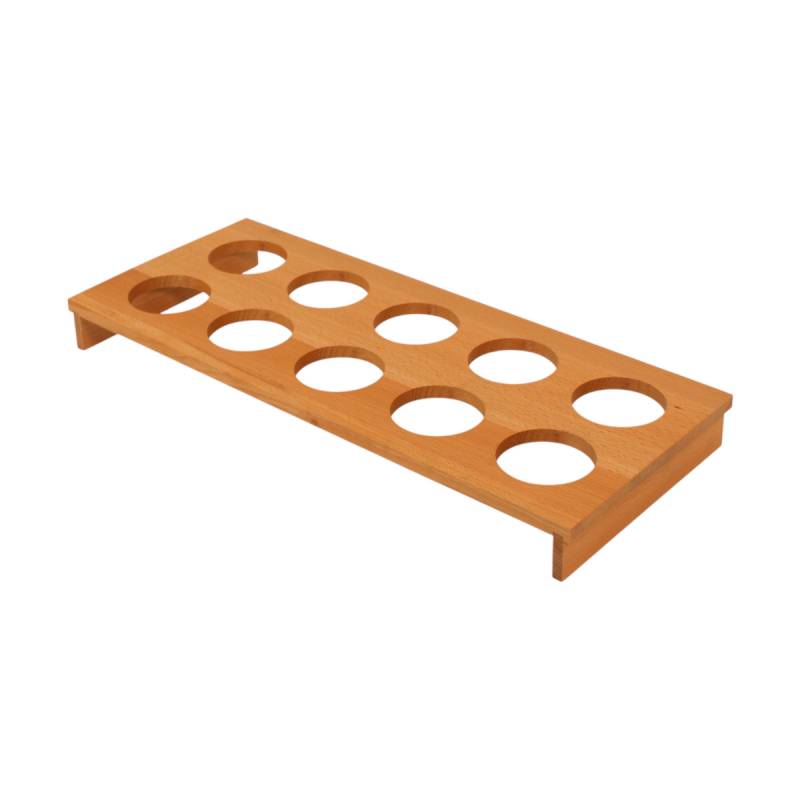 Gewürzdosenhalter Gewürz organizer für Schubladen Holz Ø 60 mm 448x188x45 mm von Sedia