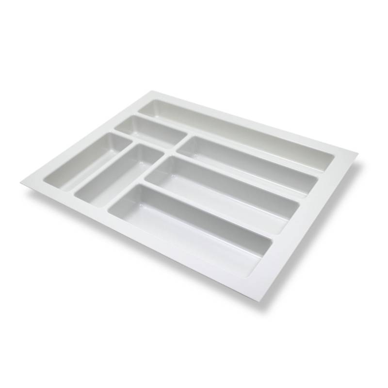 Sedia Besteckeinsatz Classic Kunststoff Weiß für 45 cm Schubladen Zuschneidbar Sedia Besteckeinsatz Classic Kunststoff Weiß für 45 cm Schubladen Zuschneidbar von Sedia