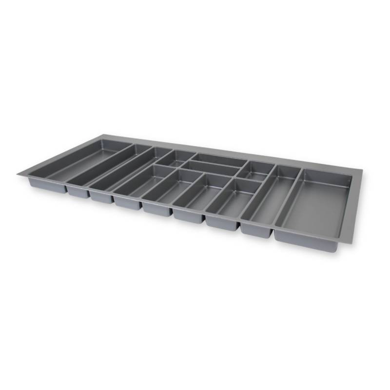 Sedia Concept Besteckeinsatz für 120 cm Schublade Kunststoff Zuschneidbar Grau Sedia Concept Besteckeinsatz für 120 cm Schublade Kunststoff Zuschneidbar Grau von Sedia