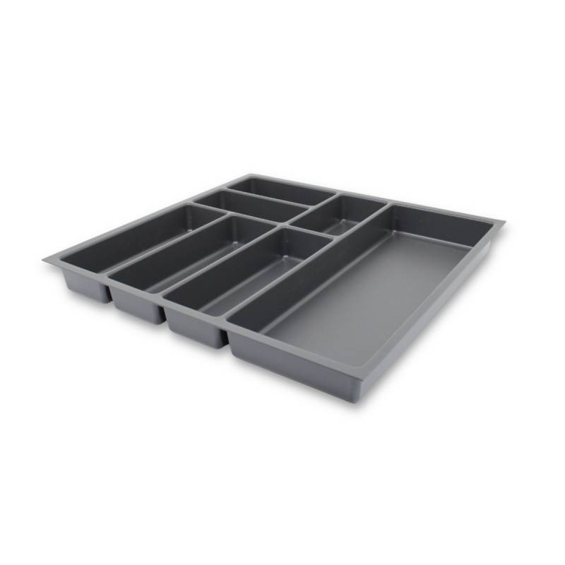 Sedia Concept Besteckeinsatz für 60 cm Nobilia Arcitech-Zargen Kunststoff Grau von Sedia