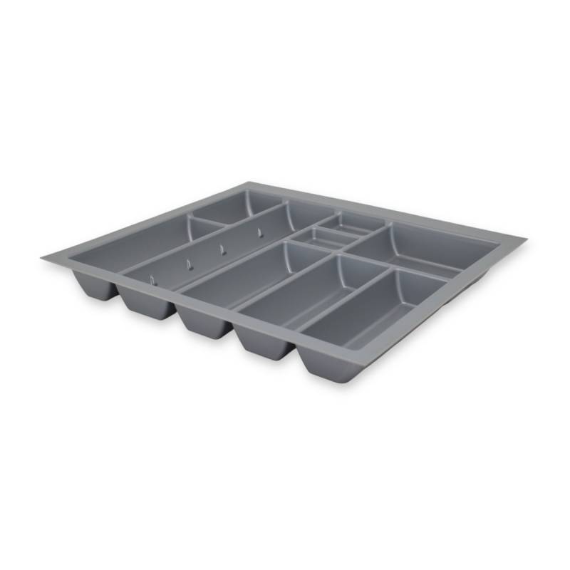Sedia Linea Besteckeinsatz für 60 cm Schublade Zuschneidbar Kunststoff Grau Sedia Linea Besteckeinsatz für 60 cm Schublade Zuschneidbar Kunststoff Grau von Sedia
