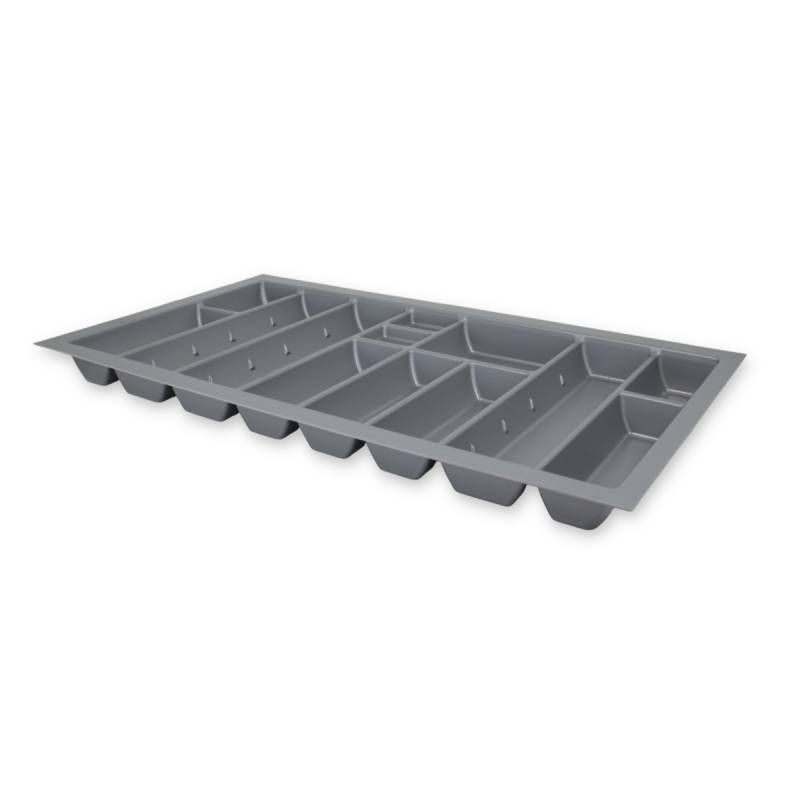 Sedia Linea Besteckeinsatz für 90 cm Schublade Zuschneidbar Kunststoff Grau Sedia Linea Besteckeinsatz für 90 cm Schublade Zuschneidbar Kunststoff Grau von Sedia